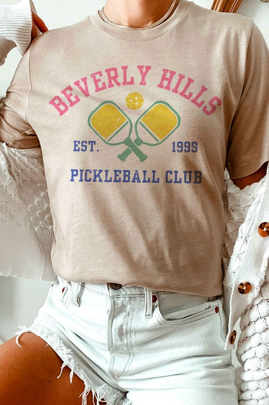 BEVERLY HILLS PICKLEBALL CLUB GRAPHIC TEE